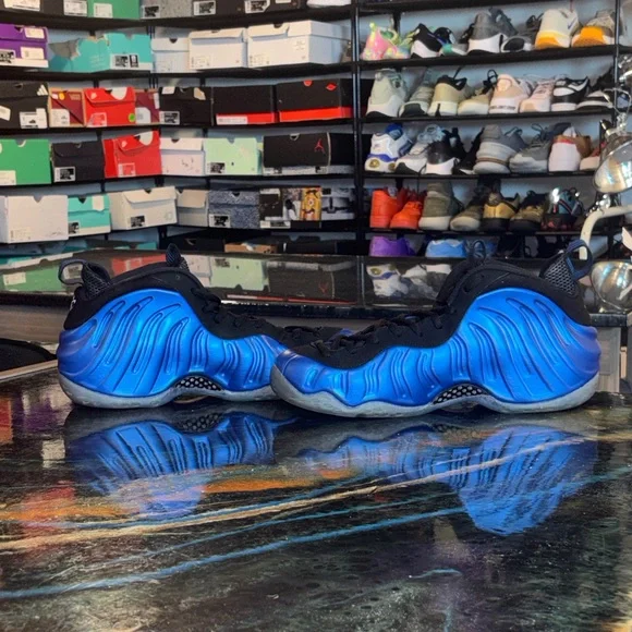 Nike Foamposite One XX Royal Blue Black High 895320-500 - Picture 4 of 7